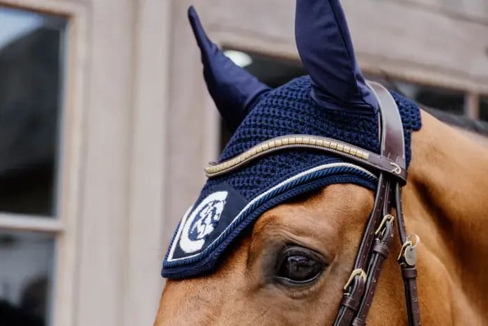 Kentucky Fly veil Wellington 3D Logo Rope - Løwenborg - Kentucky Horsewear