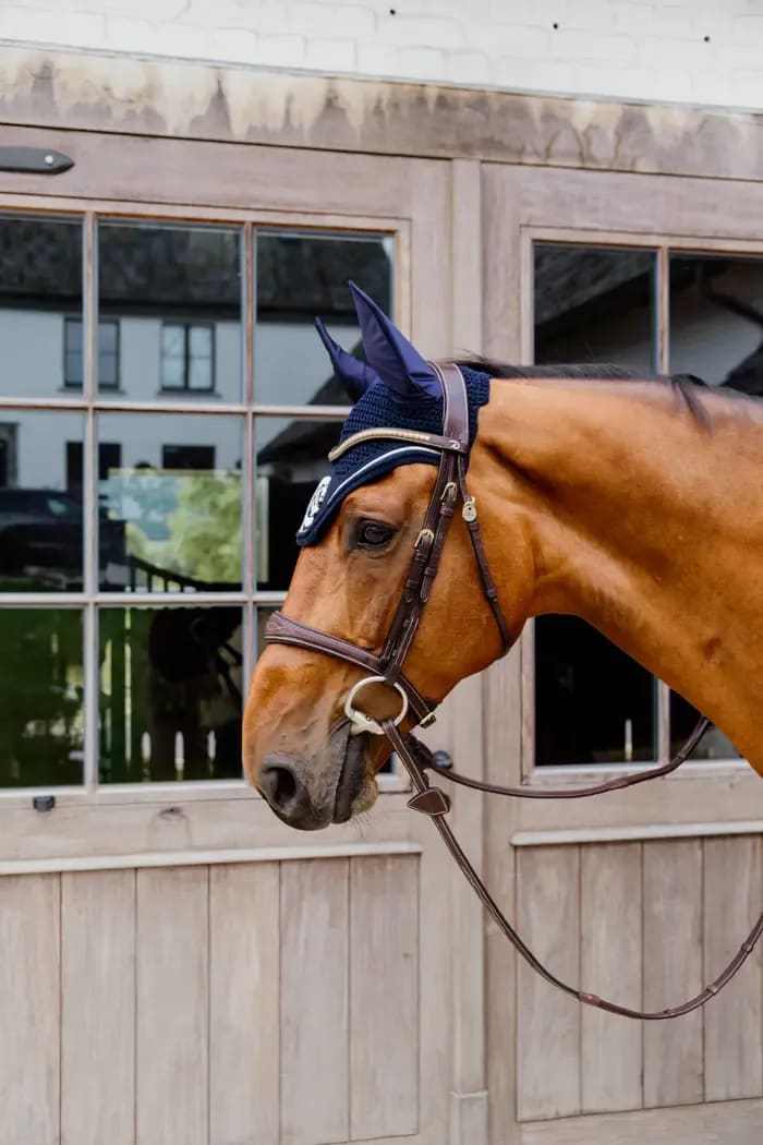 Kentucky Fly veil Wellington 3D Logo Rope - Løwenborg - Kentucky Horsewear