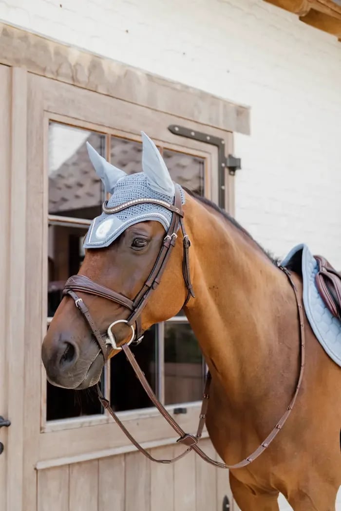 Kentucky Fly veil Wellington 3D Logo Rope - Løwenborg - Kentucky Horsewear