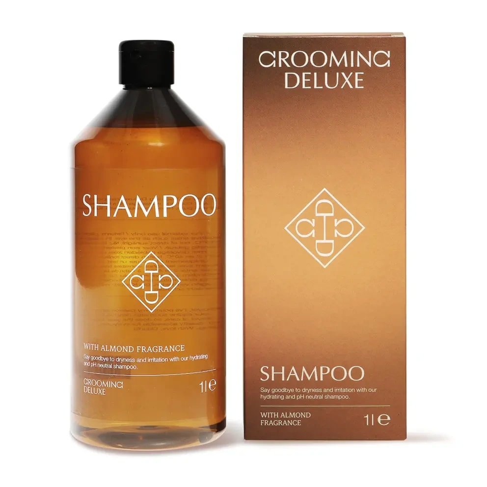 Grooming Deluxe Almond Gloss Shampoo - Løwenborg - Grooming Deluxe