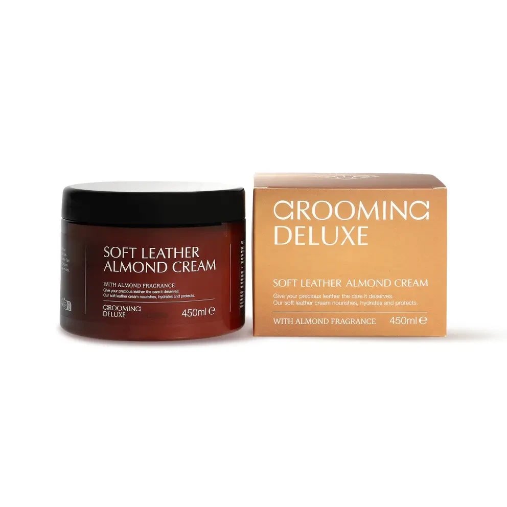 Grooming Deluxe Soft Leather Almond cream - Løwenborg - Grooming Deluxe