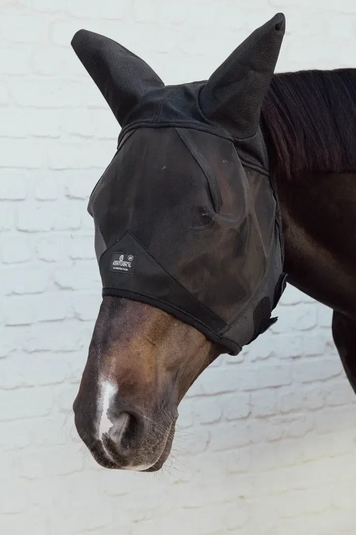Kentucky Fly Mask w/Ears Soundless
