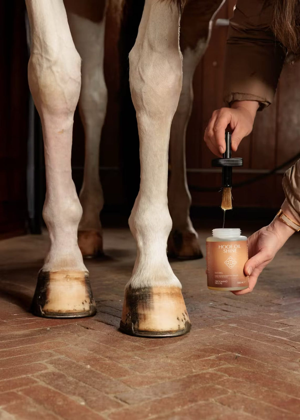 Grooming Deluxe Hoof Oil Shine - Løwenborg - Grooming Deluxe