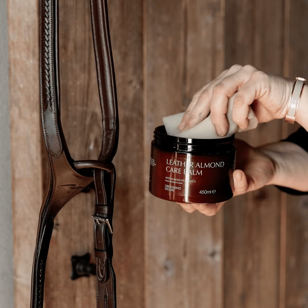 Grooming Deluxe Leather Almond Care Balm - Løwenborg - Grooming Deluxe