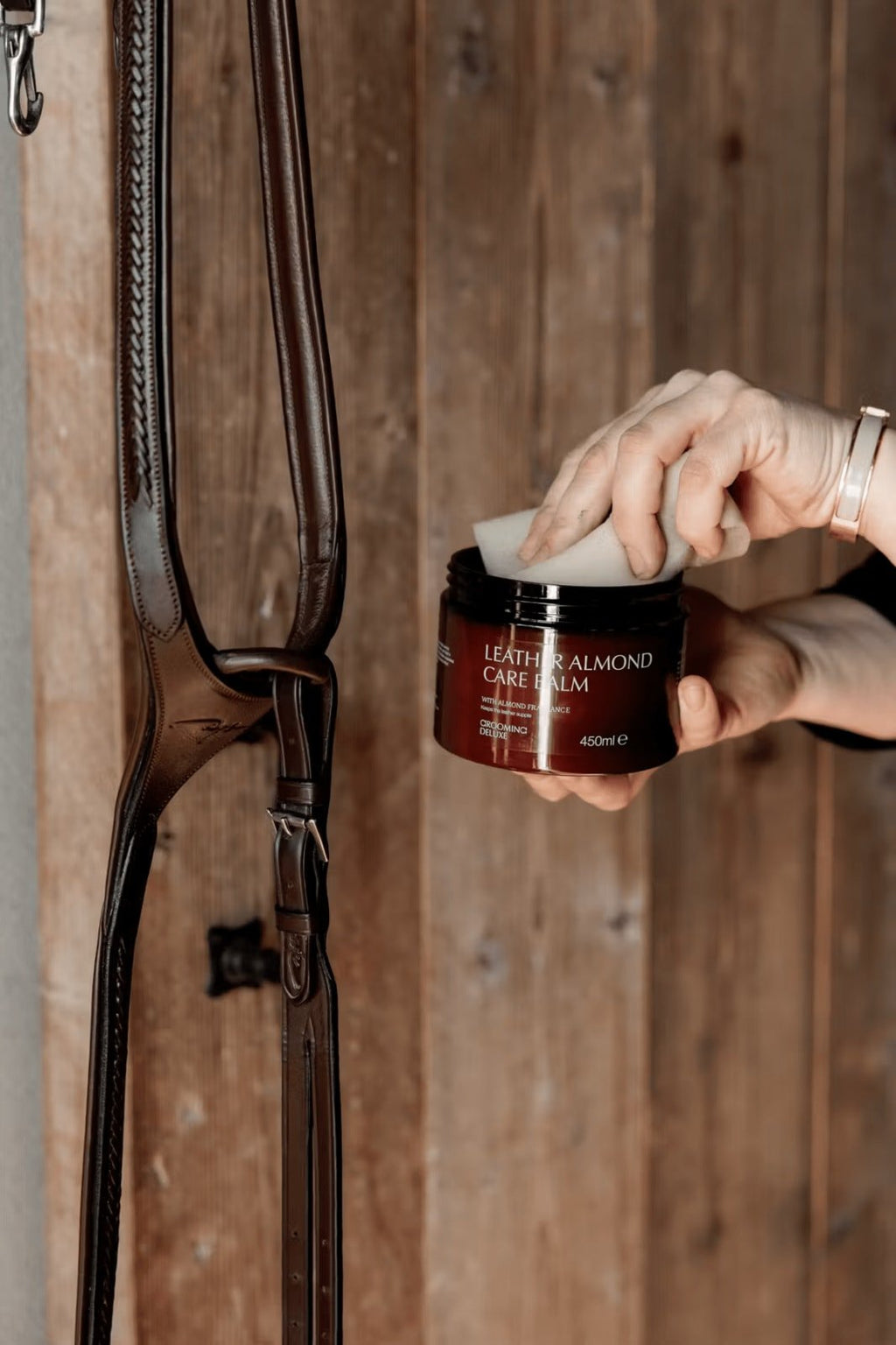 Grooming Deluxe Leather Almond Care Balm - Løwenborg - Grooming Deluxe