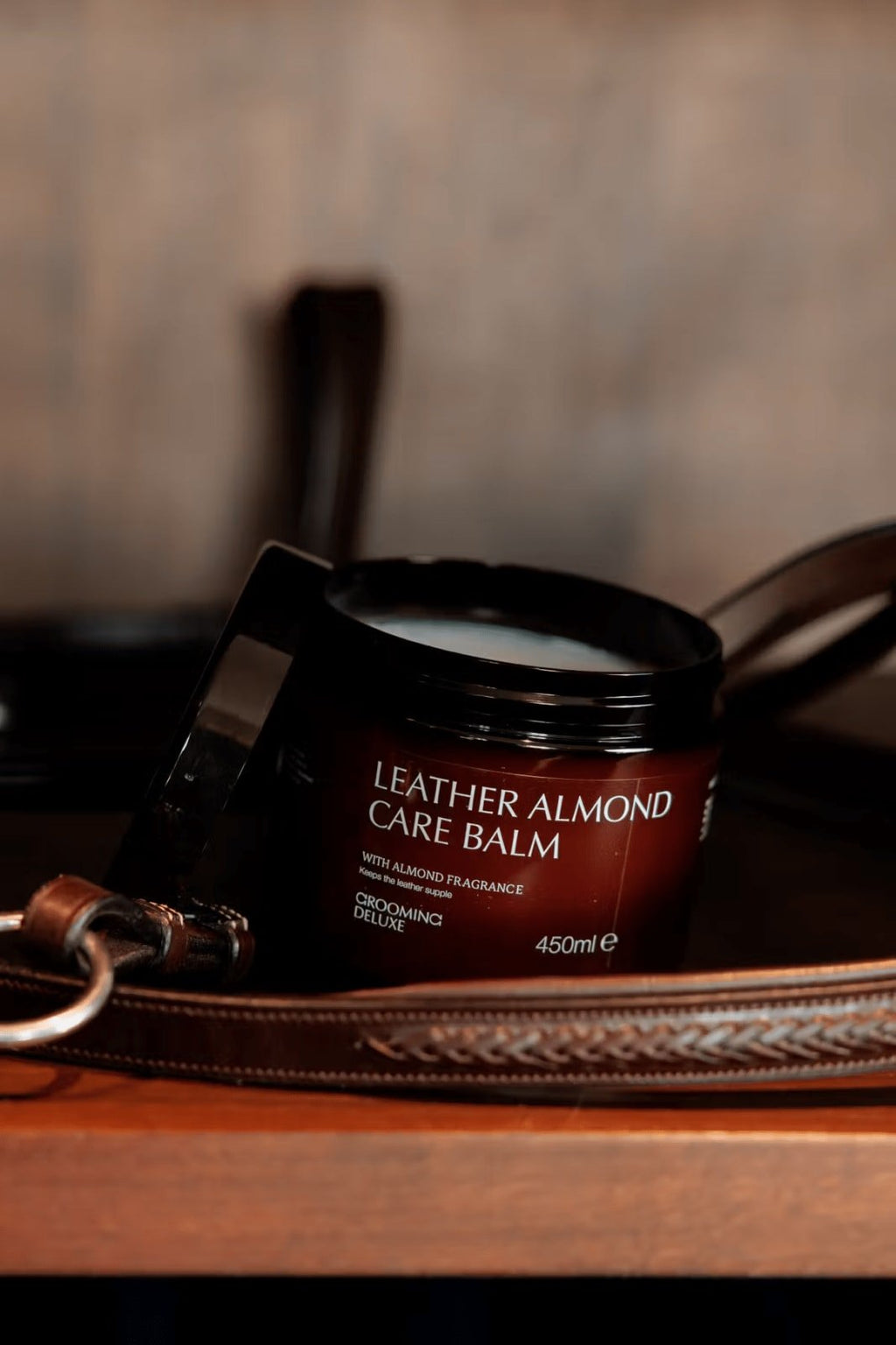 Grooming Deluxe Leather Almond Care Balm - Løwenborg - Grooming Deluxe