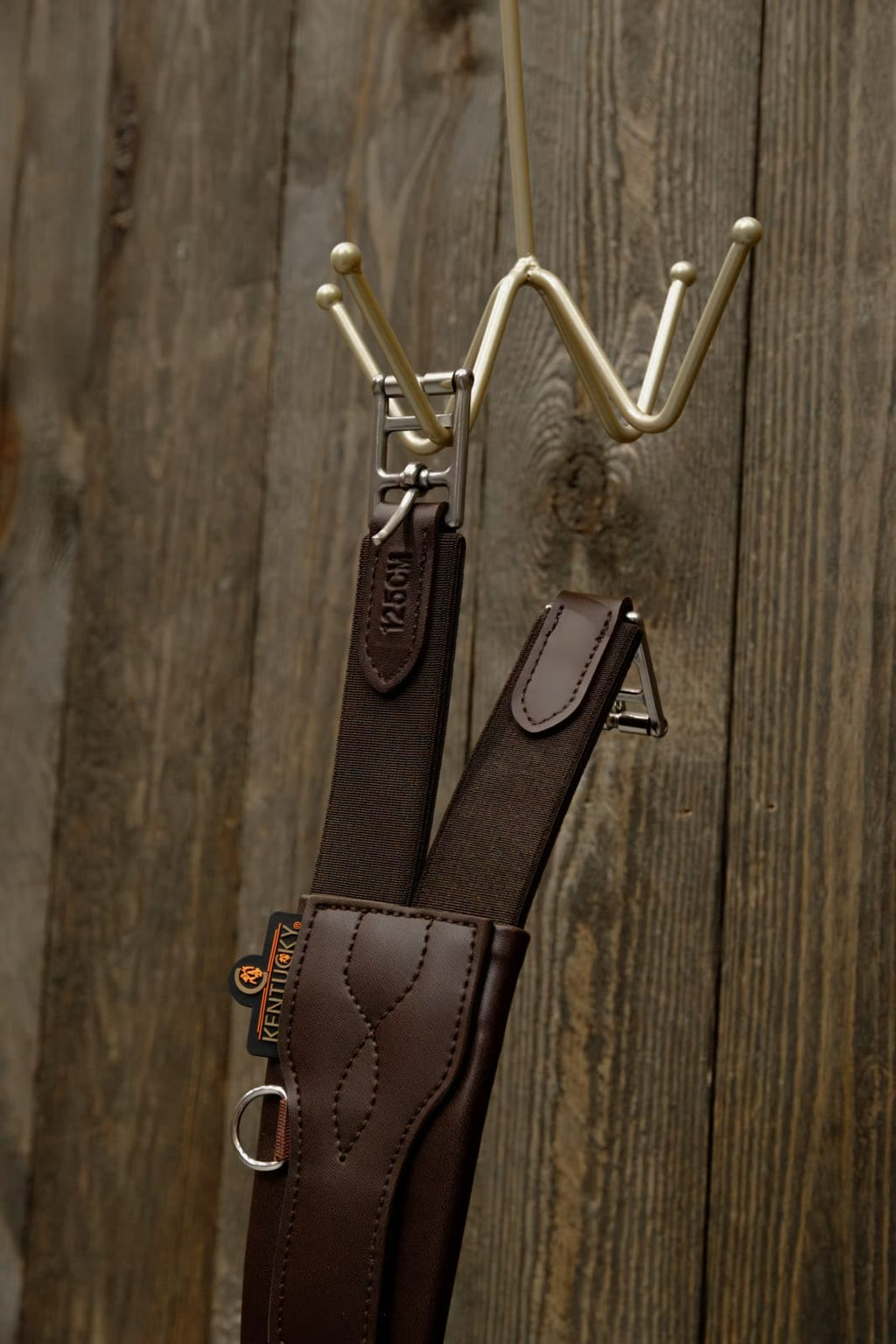 Grooming Deluxe Bridle Hook 4 Prong w/ Wall Attachment - Løwenborg - Grooming Deluxe
