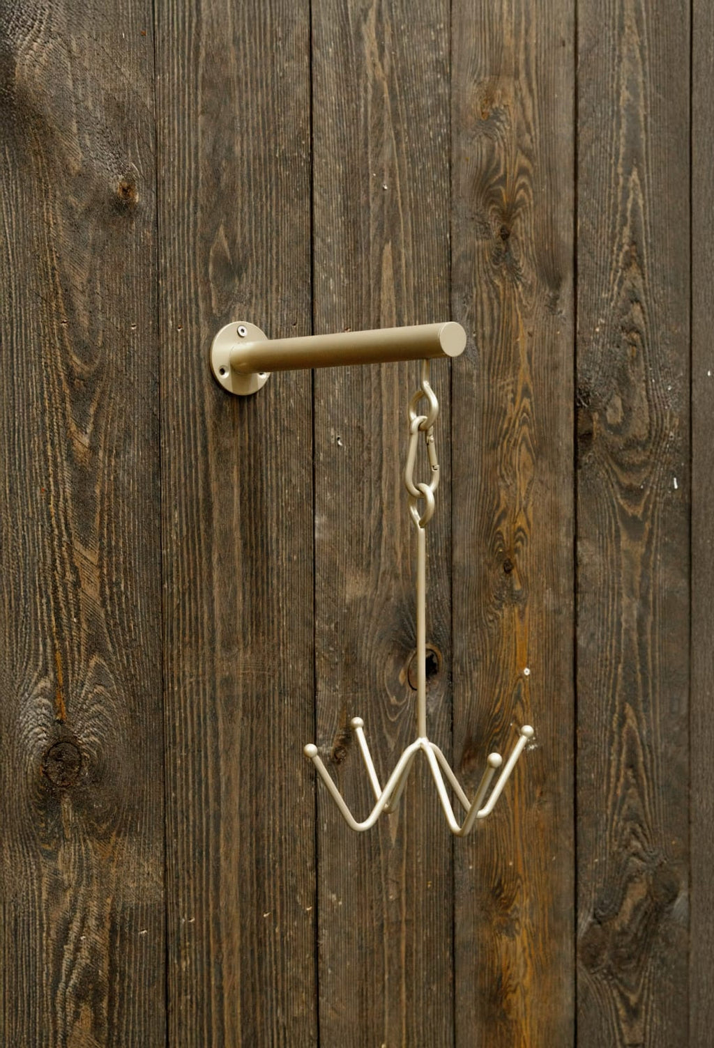 Grooming Deluxe Bridle Hook 4 Prong w/ Wall Attachment - Løwenborg - Grooming Deluxe