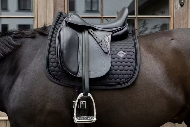 Kentucky Saddle Pad Glitter Band Dressage - Løwenborg - Kentucky Horsewear
