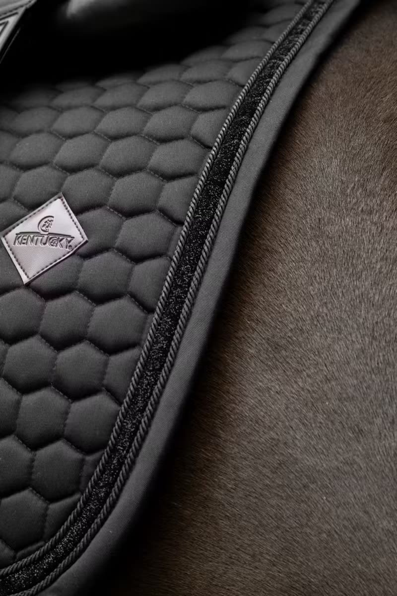 Kentucky Saddle Pad Glitter Band Dressage - Løwenborg - Kentucky Horsewear