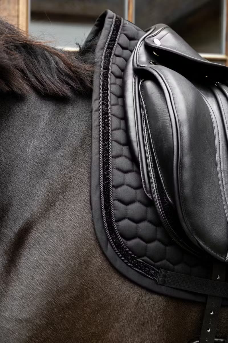 Kentucky Saddle Pad Glitter Band Dressage - Løwenborg - Kentucky Horsewear