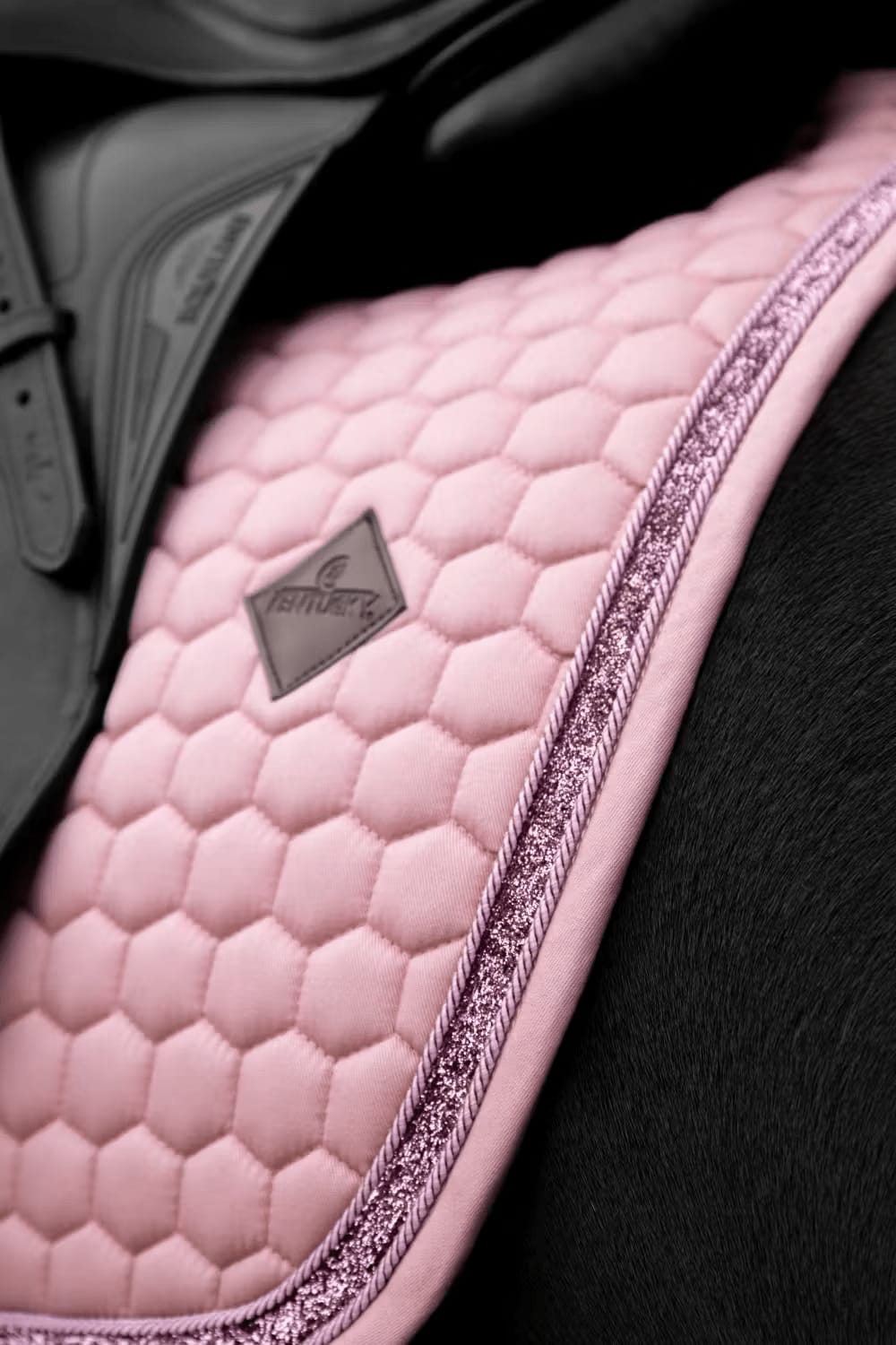 Kentucky Saddle Pad Glitter Band Dressage - Løwenborg - Kentucky Horsewear