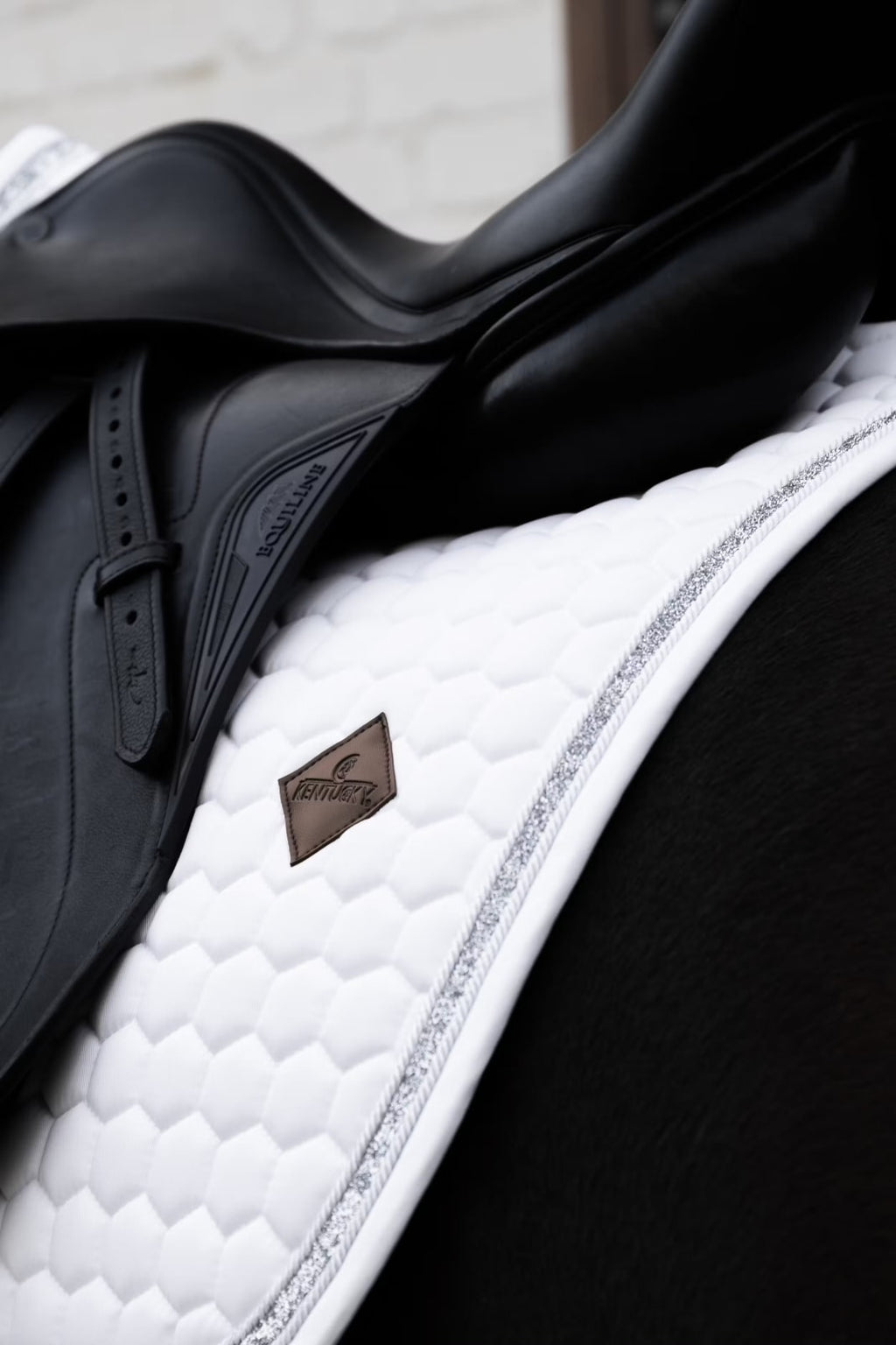 Kentucky Saddle Pad Glitter Band Dressage - Løwenborg - Kentucky Horsewear