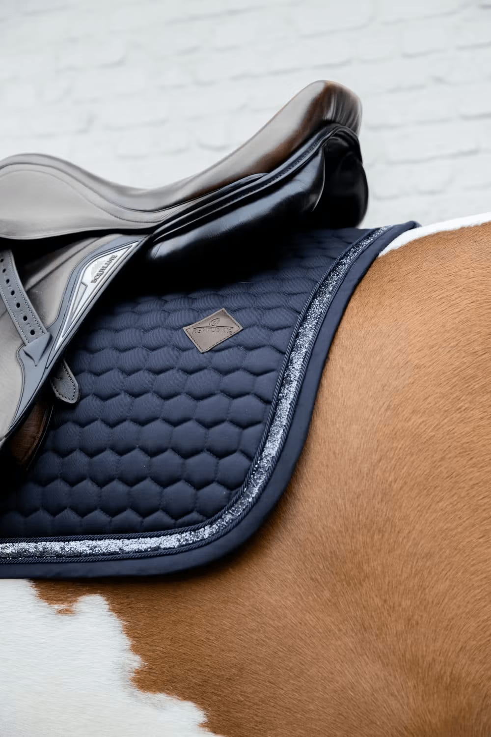 Kentucky Saddle Pad Glitter Band Jumping - Løwenborg - Kentucky Horsewear
