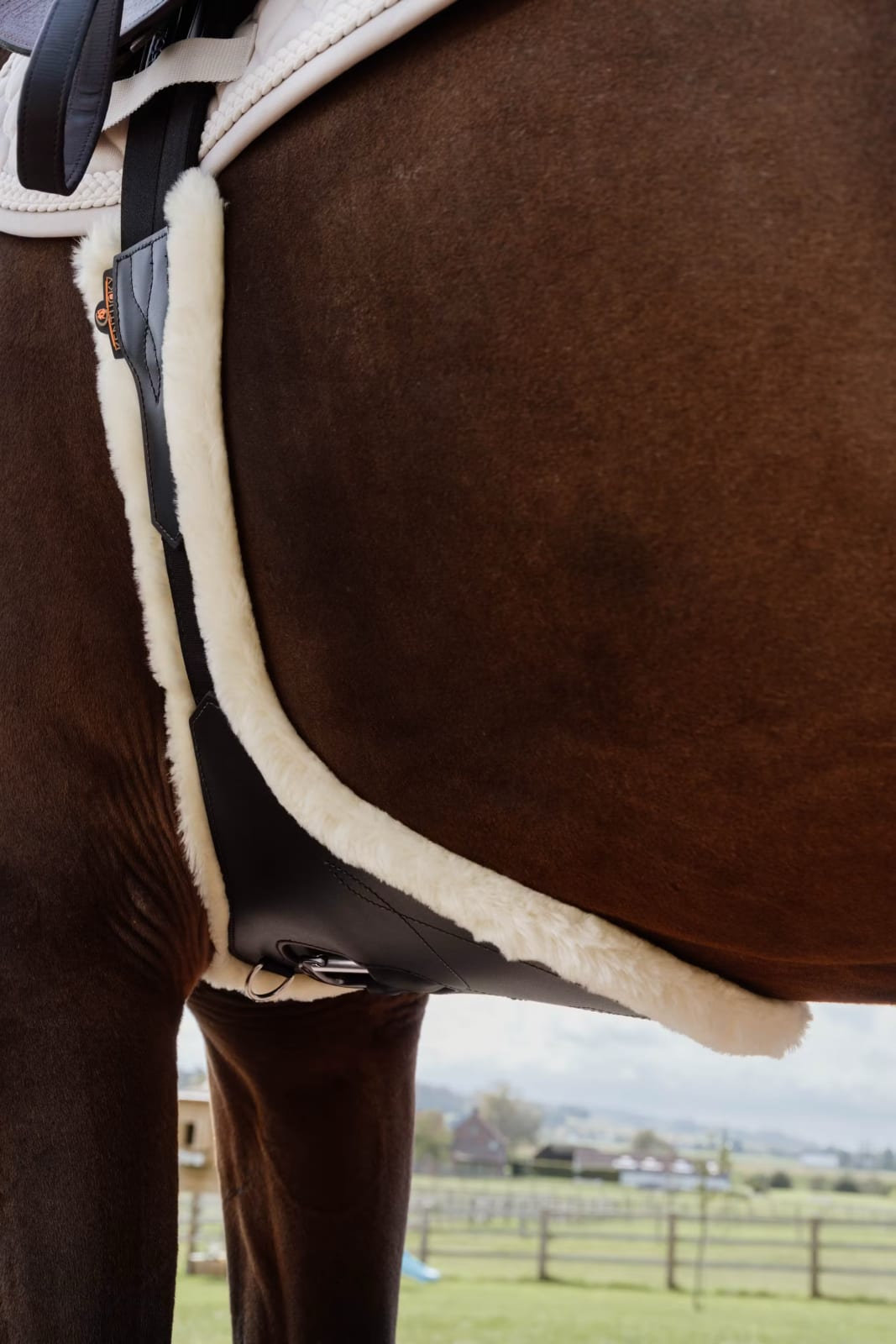 Kentucky Sheepskin Anatomic Stud Girth