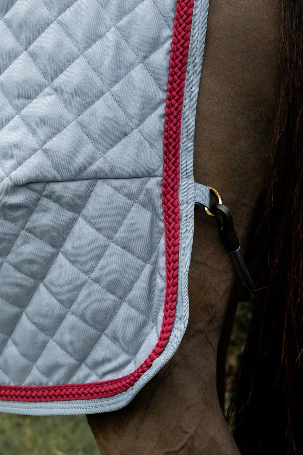 Kentucky Show Rug w/Braided Rope - Løwenborg - Kentucky Horsewear