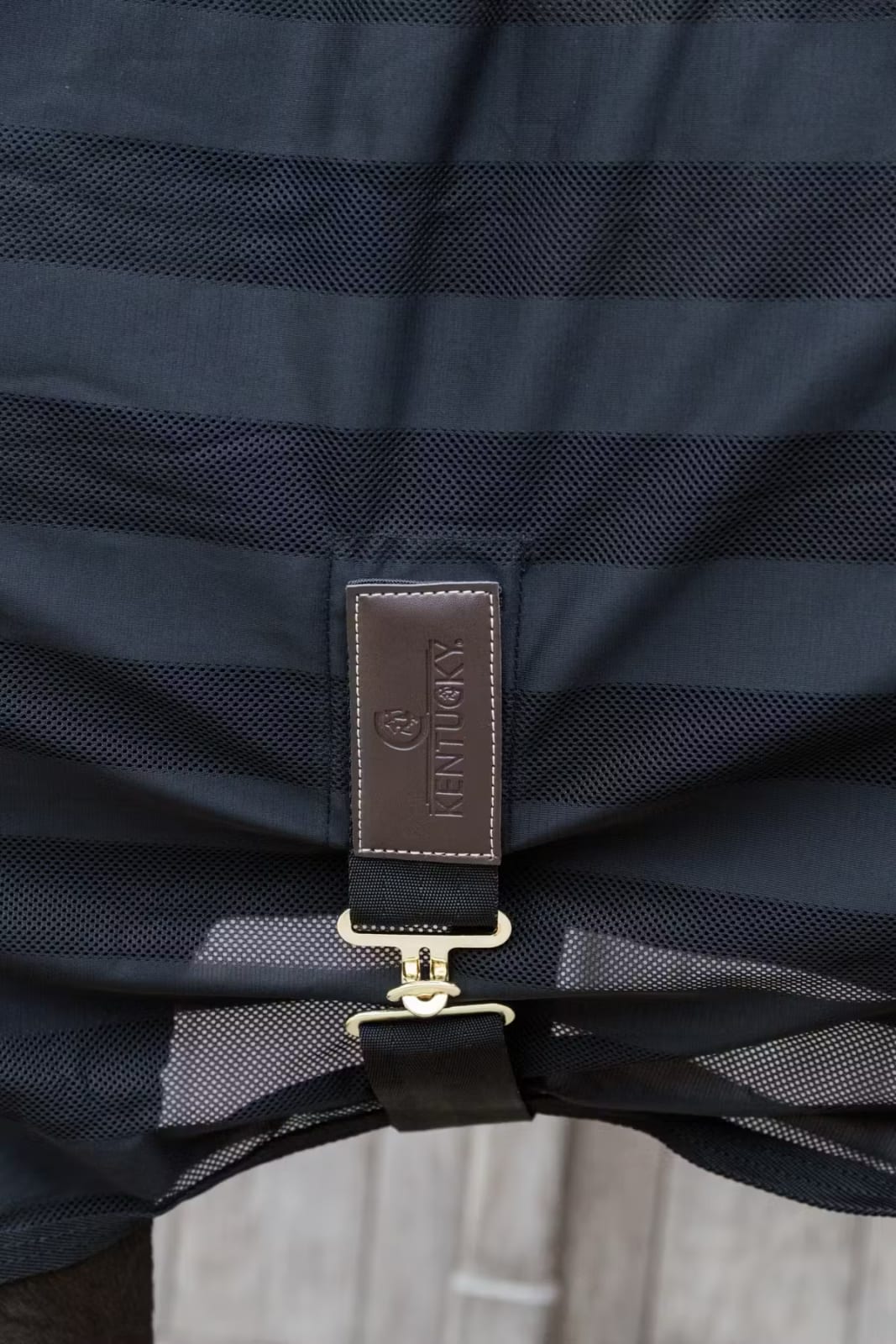 Kentucky Light Striped Mesh Fly Sheet