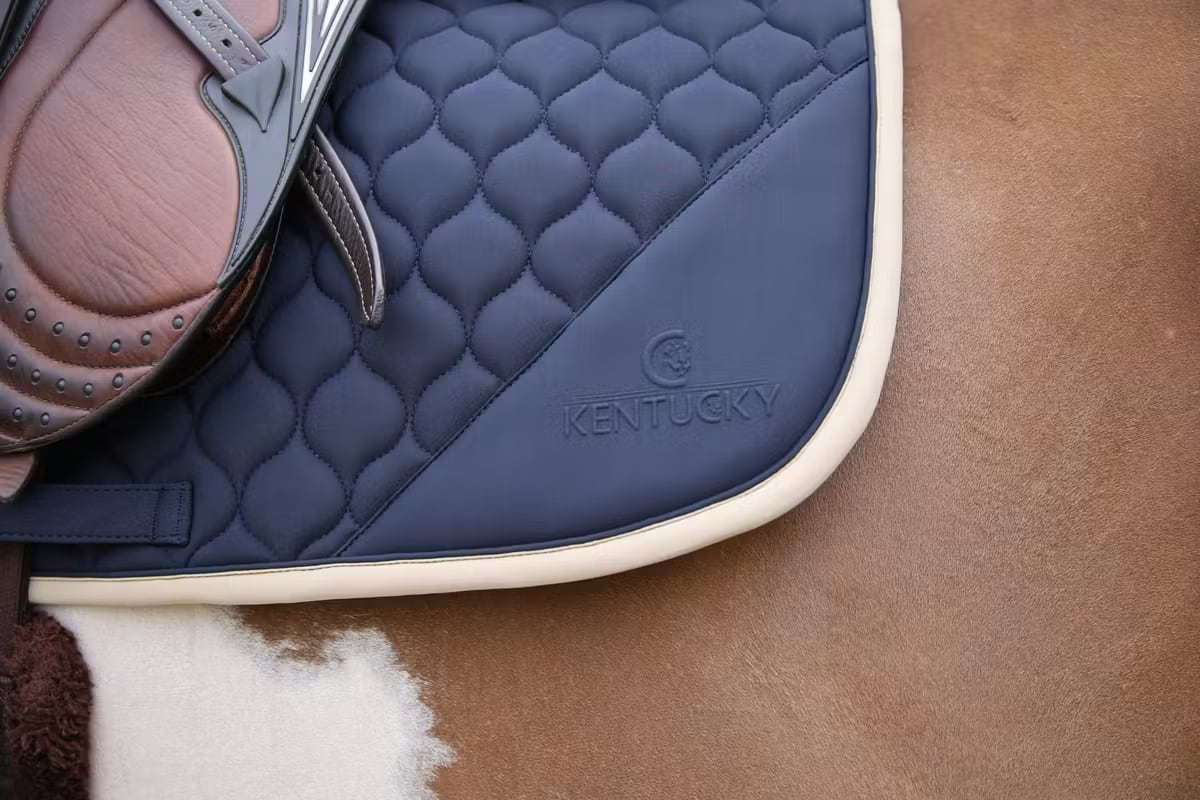 Kentucky Saddle Pad Softshell Onion Quilt Jumping - Løwenborg - Kentucky Horsewear