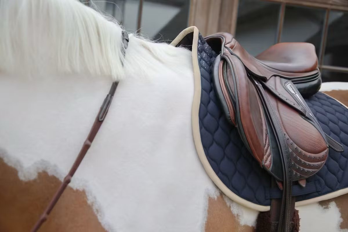 Kentucky Saddle Pad Softshell Onion Quilt Jumping - Løwenborg - Kentucky Horsewear