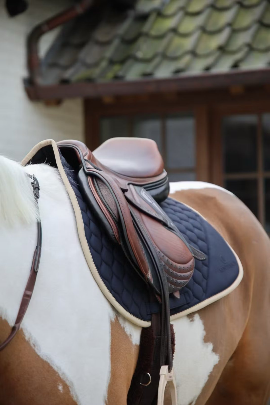 Kentucky Saddle Pad Softshell Onion Quilt Jumping - Løwenborg - Kentucky Horsewear