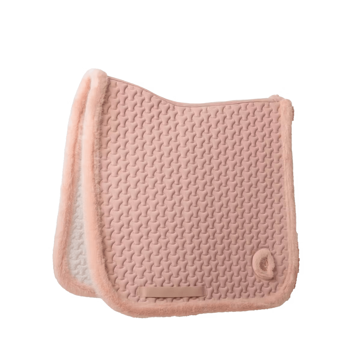 Kentucky Saddle Pad Fake Fur Plaited Quilt Dressage