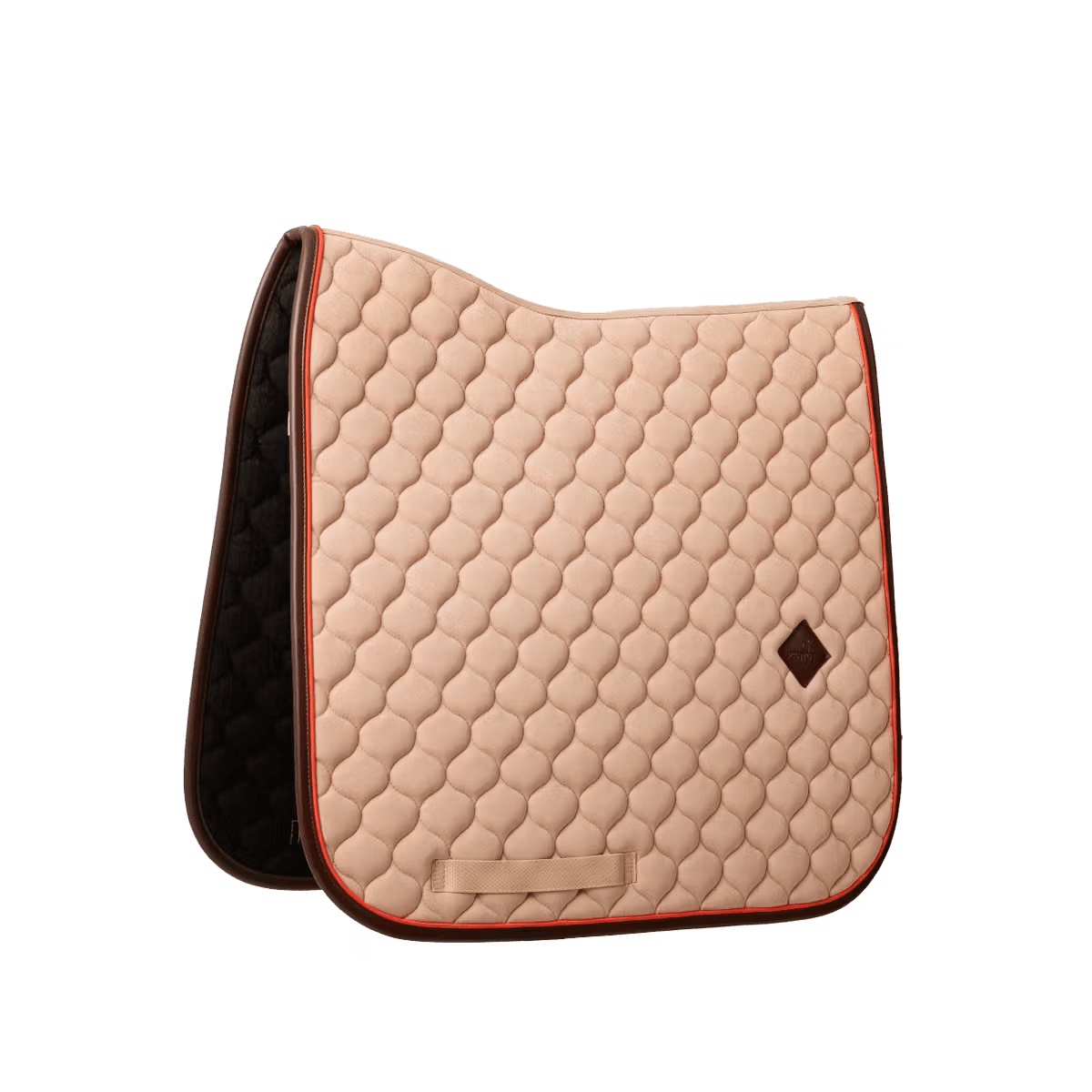 Kentucky Saddle Pad Onion Quilt Neon Leather Dressage - Løwenborg - Kentucky Horsewear