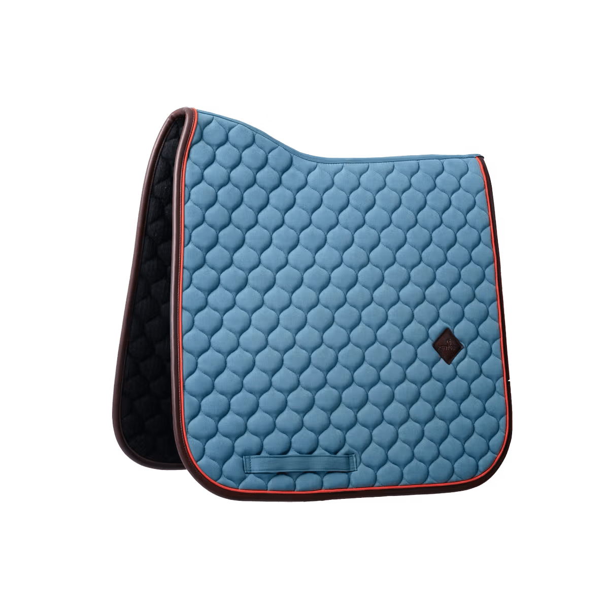 Kentucky Saddle Pad Onion Quilt Neon Leather Dressage - Løwenborg - Kentucky Horsewear