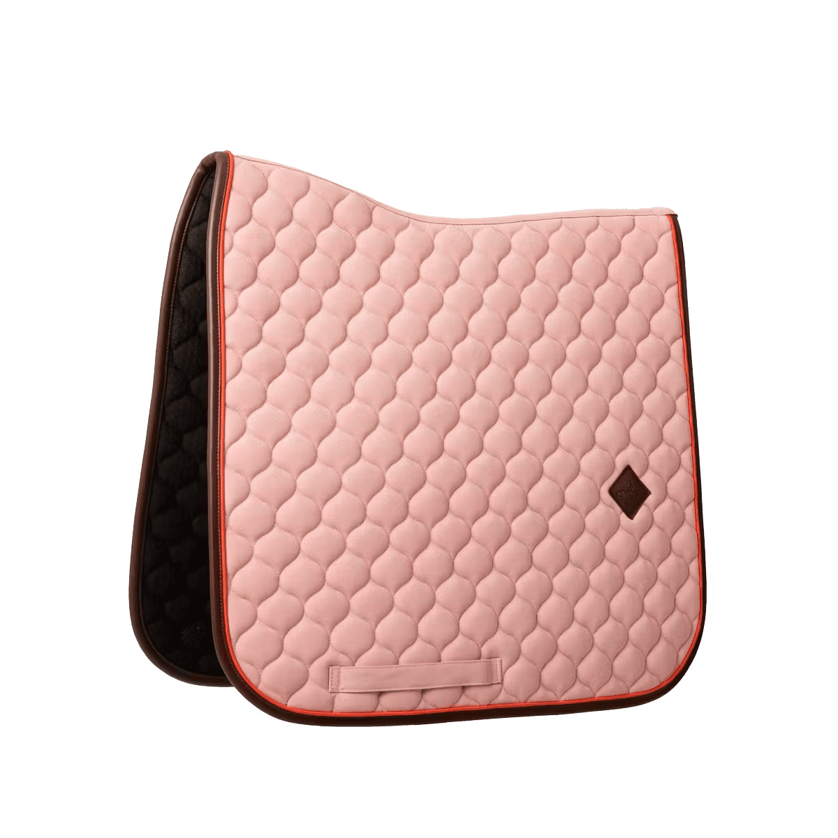 Kentucky Saddle Pad Onion Quilt Neon Leather Dressage - Løwenborg - Kentucky Horsewear