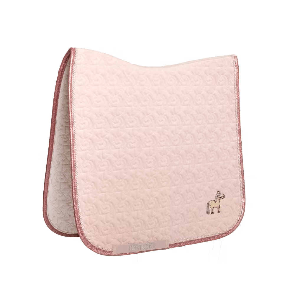 Kentucky Saddle Pad Unicorn Head Glitter Dressage - Løwenborg - Kentucky Horsewear