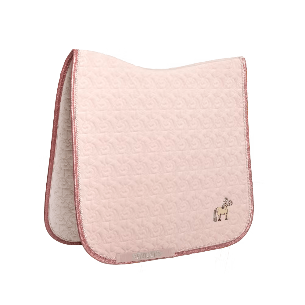 Kentucky Saddle Pad Unicorn Head Glitter Dressage