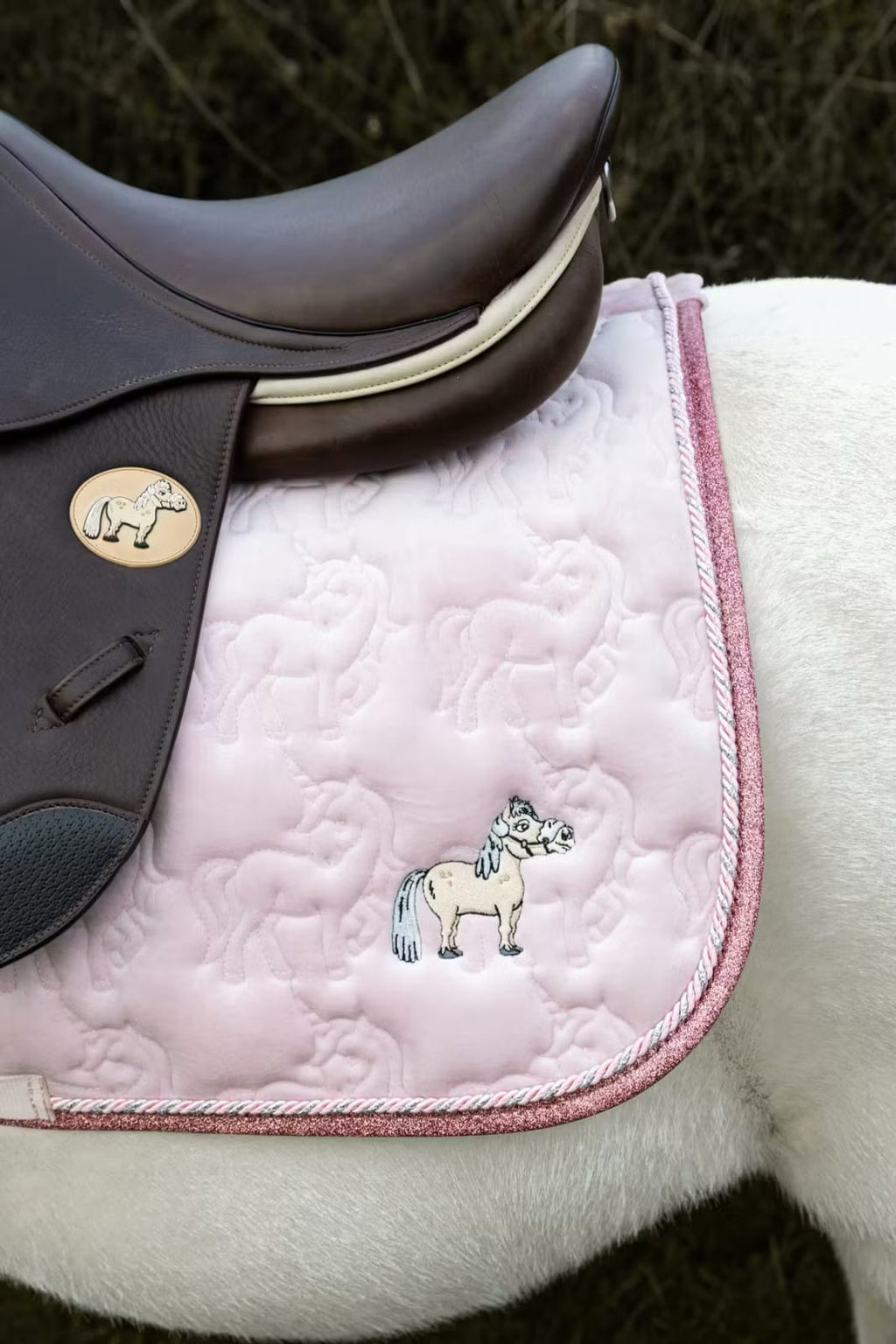 Kentucky Saddle Pad Unicorn Glitter Jumping - Løwenborg - Kentucky Horsewear