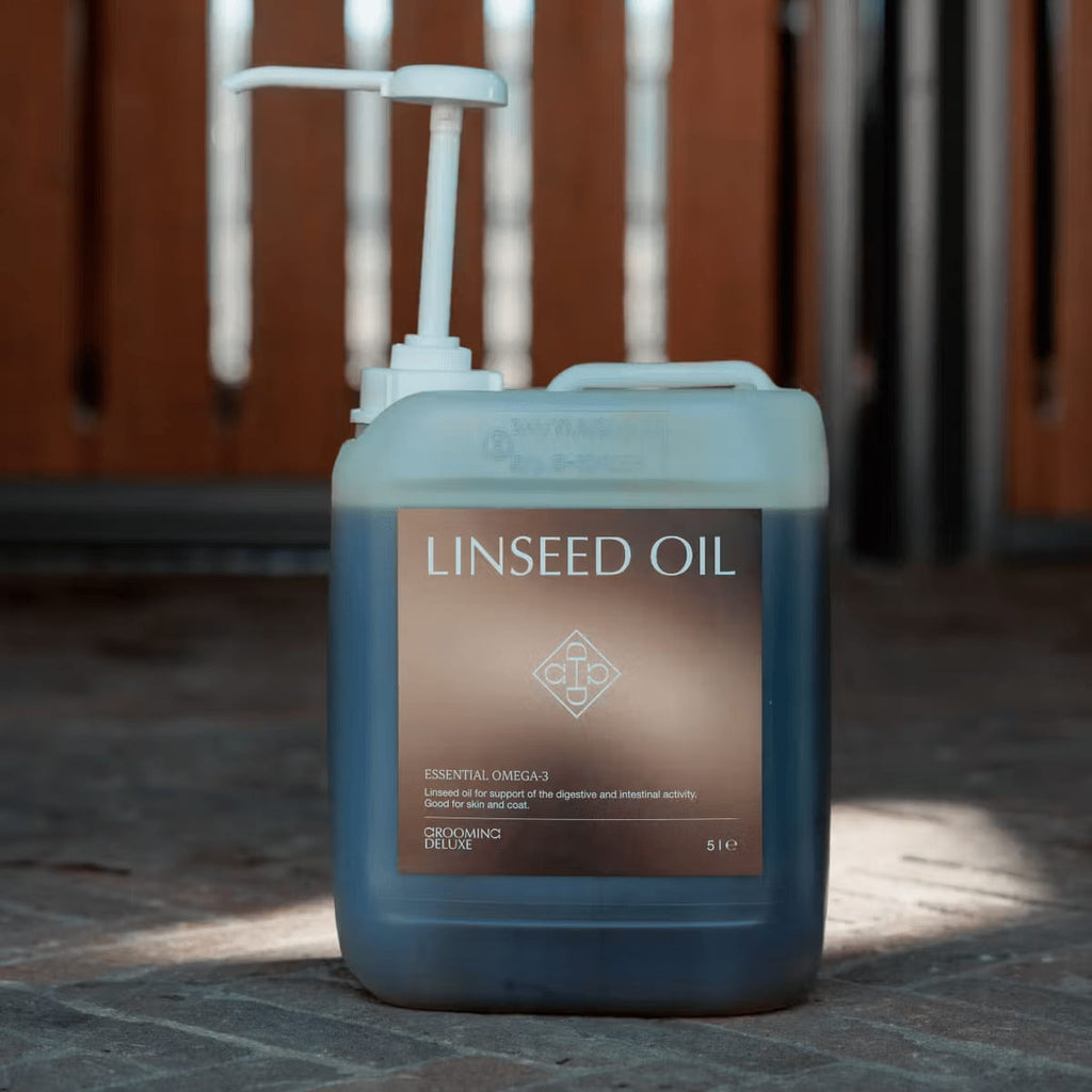 Grooming Deluxe Pump For Linseed Oil 5L - Løwenborg - Grooming Deluxe