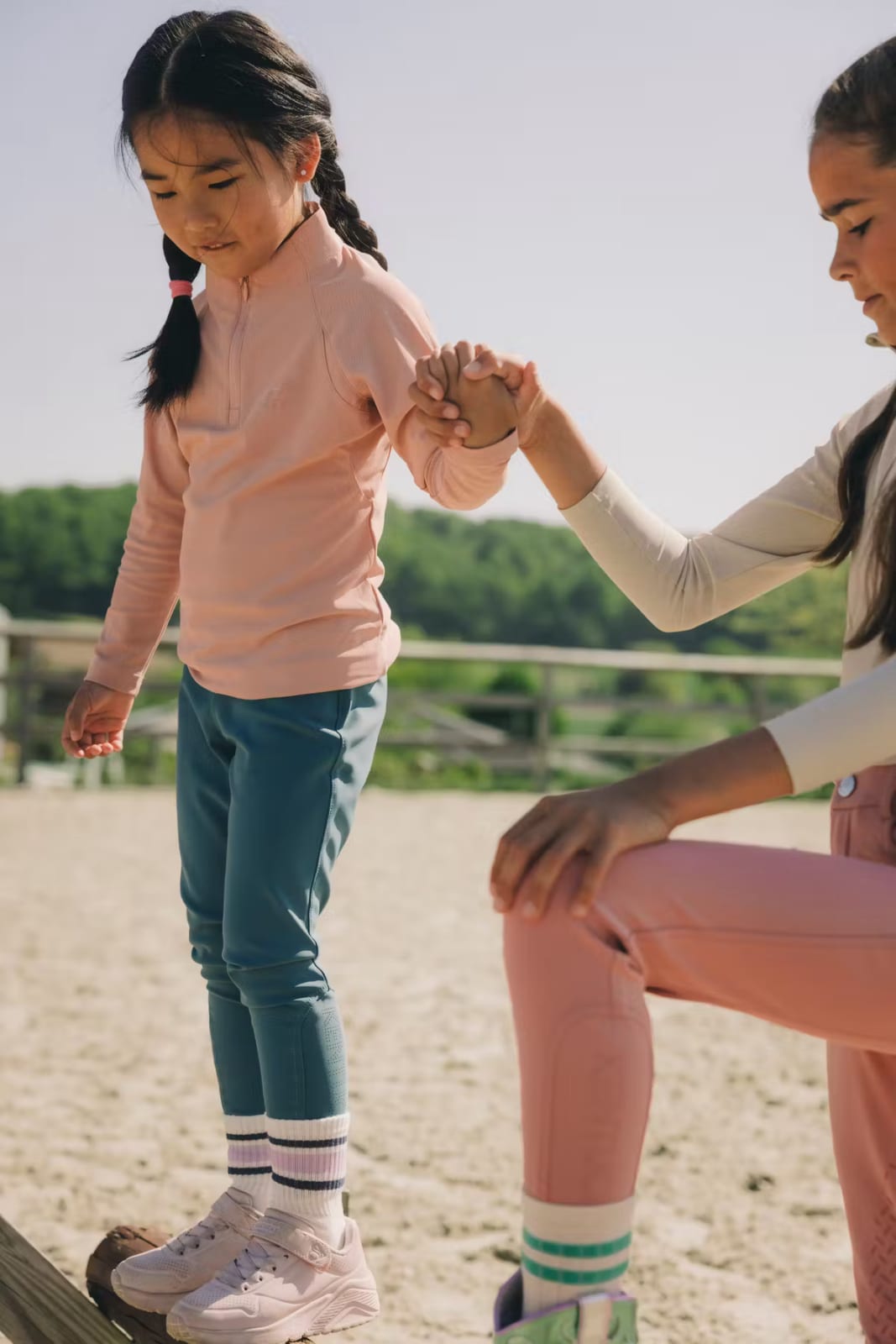 Kentucky Sammy Kids Girl Riding Leggings Full Grip - Løwenborg - Kentucky Horsewear
