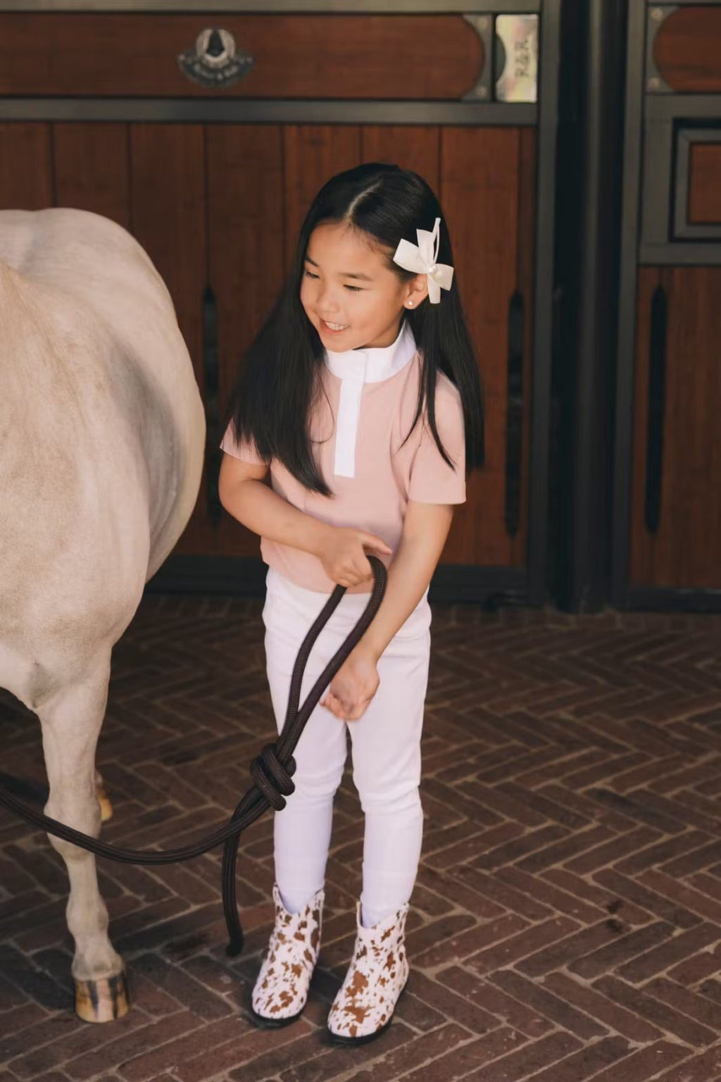 Kentucky Sammy Kids Girl Riding Leggings Full Grip - Løwenborg - Kentucky Horsewear