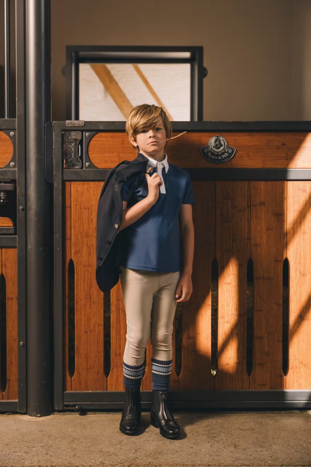 Kentucky Mexico Kids Boy Riding Leggings Knee Grip - Løwenborg - Kentucky Horsewear