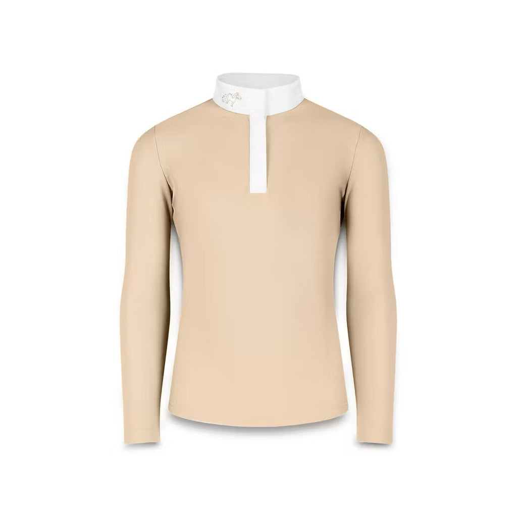 Kentucky Tokyo Kids Girl Show Shirt Long Sleeve - Løwenborg - Kentucky Horsewear