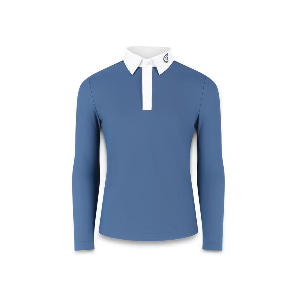 Kentucky Osaka Kids Boy Show Shirt Long Sleeve - Løwenborg - Kentucky Horsewear