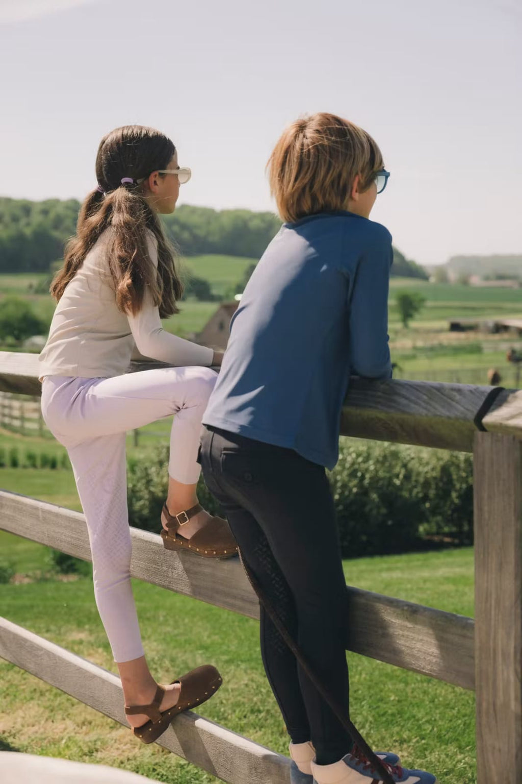 Kentucky Barcelona Kids Boy Training Shirt Long Sleeve - Løwenborg - Kentucky Horsewear
