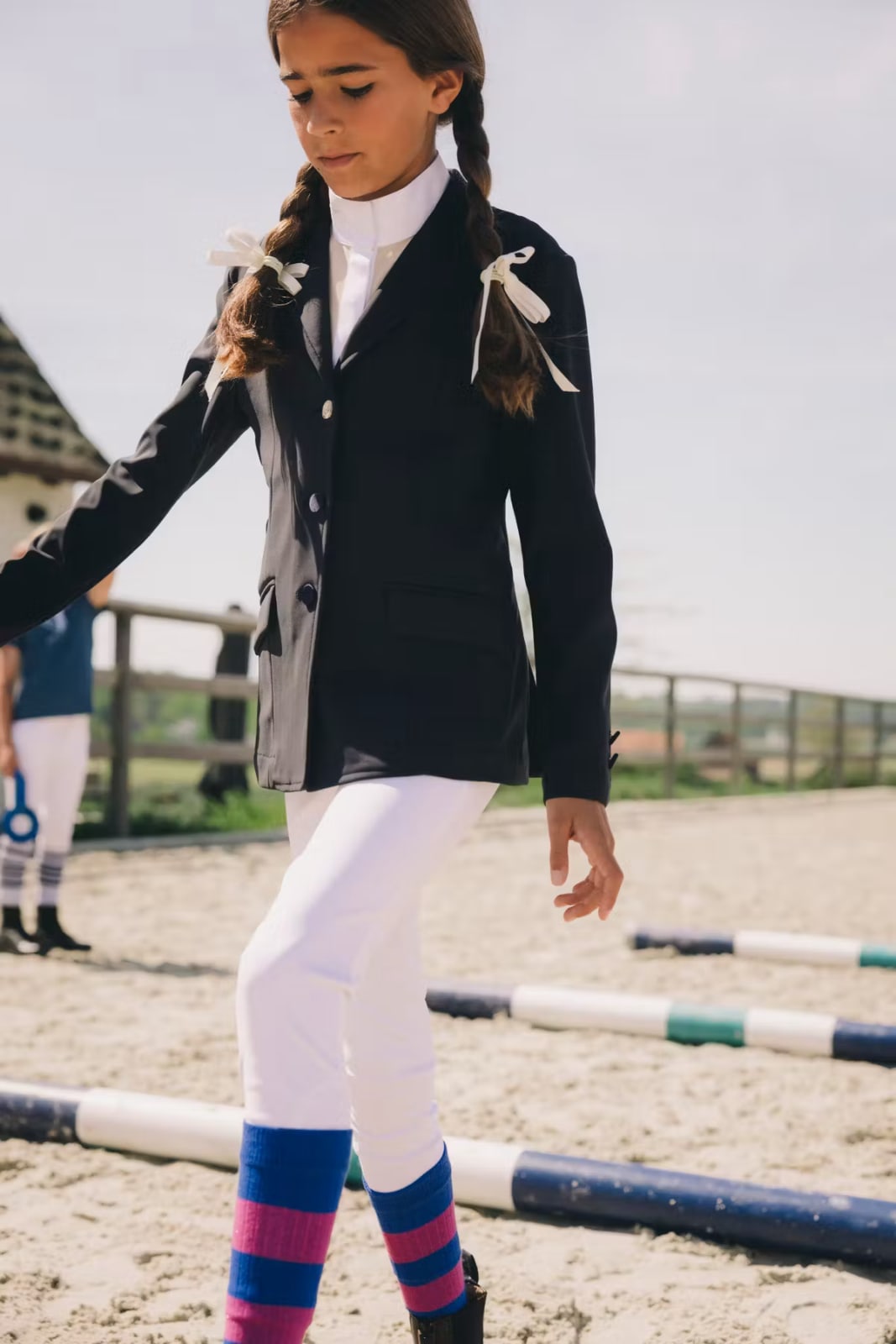 Kentucky Miami City Kids Girl Breeches Knee Grip