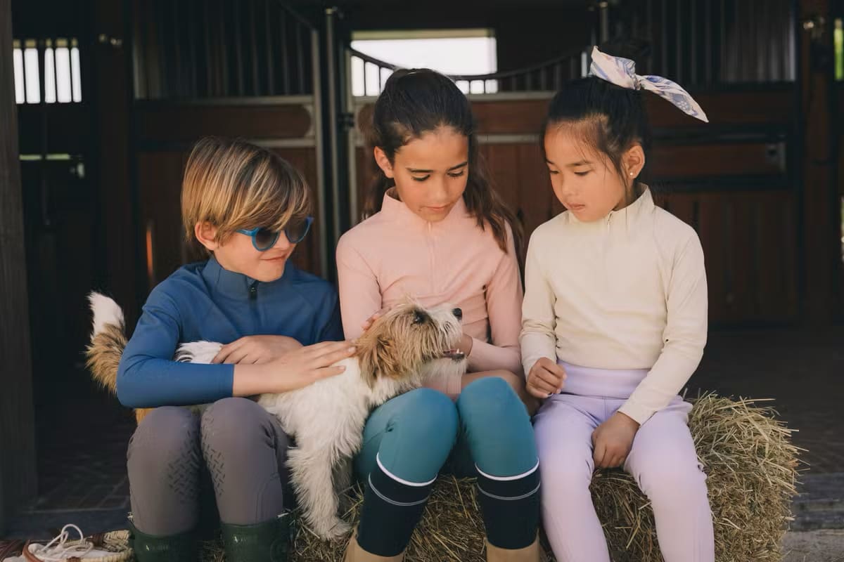 Kentucky Mexico City Kids Boy Breeches Knee Grip - Løwenborg - Kentucky Horsewear