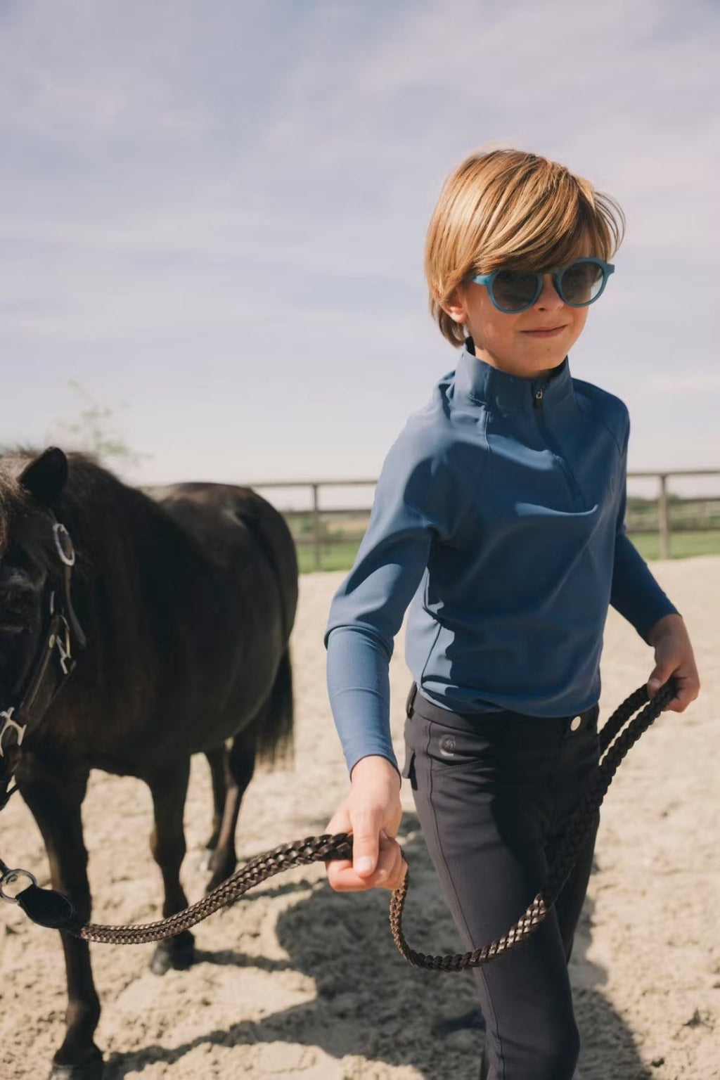 Kentucky Mexico City Kids Boy Breeches Knee Grip - Løwenborg - Kentucky Horsewear