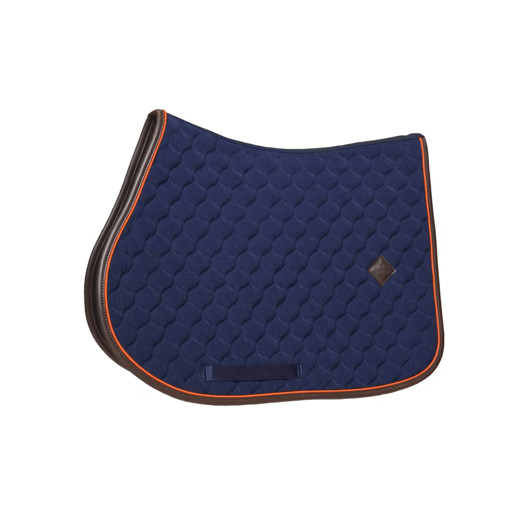 Kentucky Saddle Pad Onion Quilt Neon Leather Jumping - Løwenborg - Kentucky Horsewear