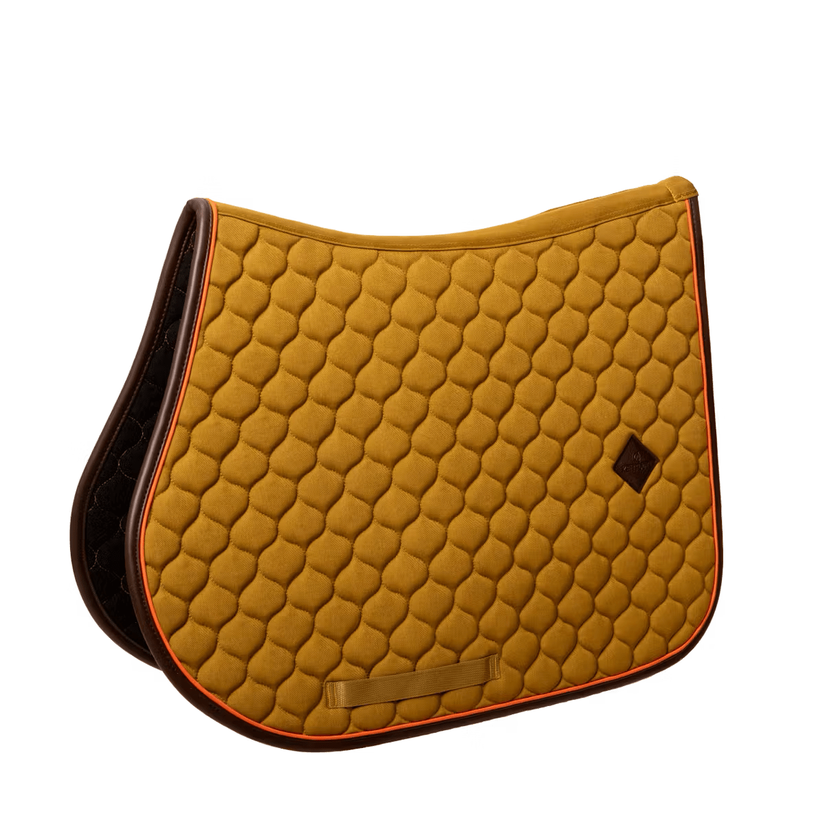 Kentucky Saddle Pad Onion Quilt Neon Leather Jumping - Løwenborg - Kentucky Horsewear