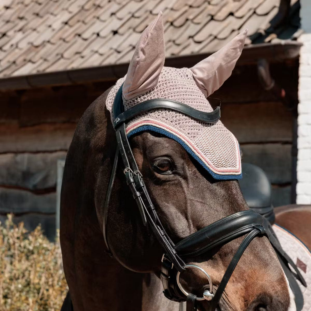 Kentucky Fly veil Wellington Pied de Poule - Løwenborg - Kentucky Horsewear