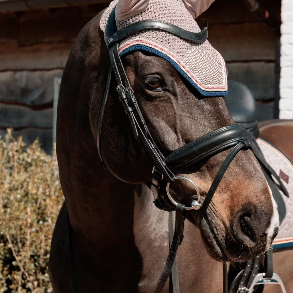Kentucky Fly veil Wellington Pied de Poule - Løwenborg - Kentucky Horsewear