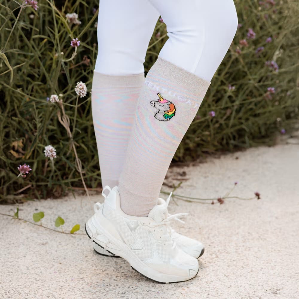 Kentucky Socks Glitter Set of 3 Unicorn - Løwenborg - Kentucky Horsewear