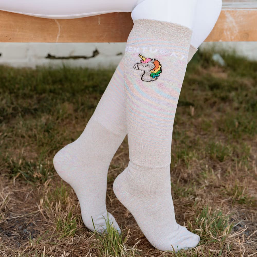 Kentucky Socks Glitter Set of 3 Unicorn - Løwenborg - Kentucky Horsewear