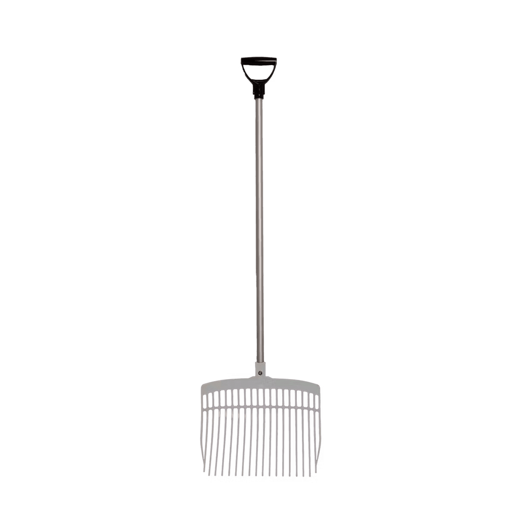 Grooming Deluxe Shaving fork steel aluminium black - Løwenborg - Grooming Deluxe
