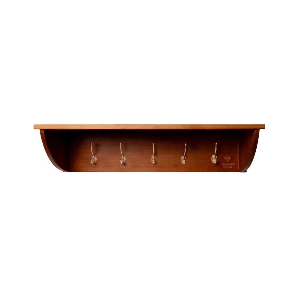 Grooming Deluxe Helmet Shelf w/Rack w/5Hooks - Løwenborg - Grooming Deluxe