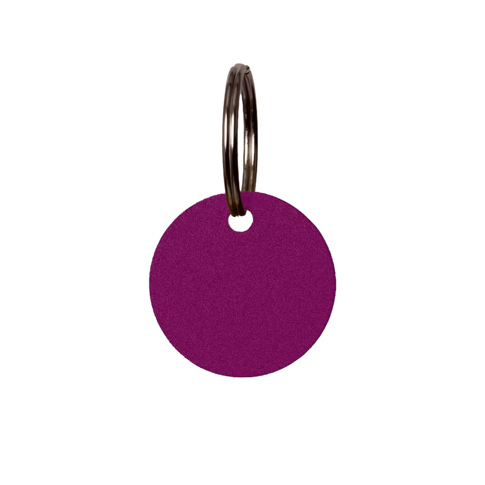 Grooming Deluxe Name Plate Round